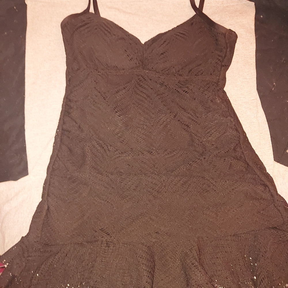 Black one piece Swim suit